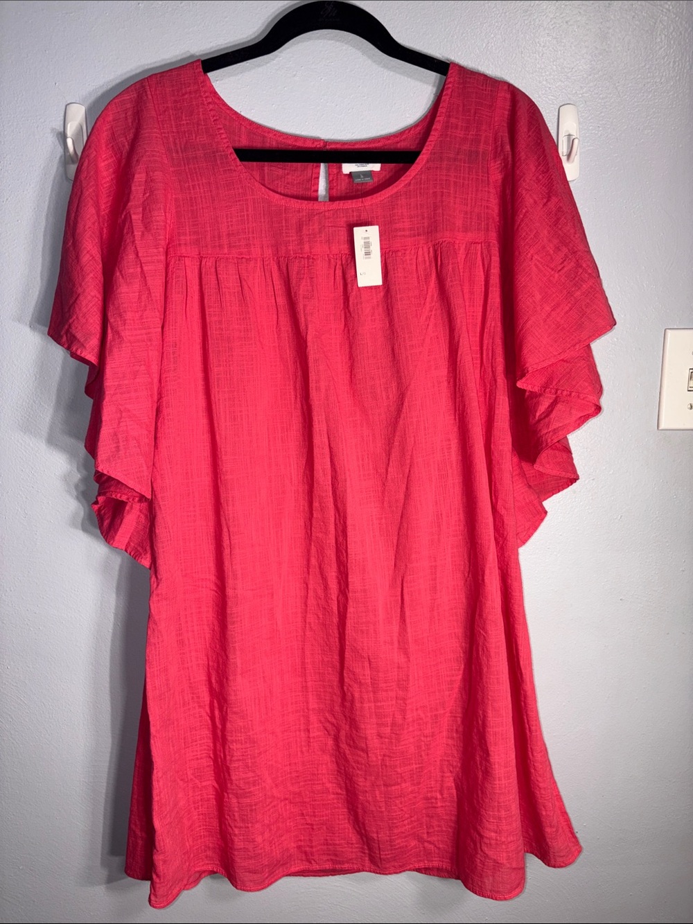 OLD NAVY 100% cotton pink shift dress